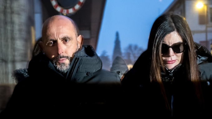 Jacques et Jessica Moretti sont les propriétaires du bar Le Constellation, où s'est déroulé le drame. (Photo d'archives)  Photo : Getty Images / AFP / FABRICE COFFRINI
