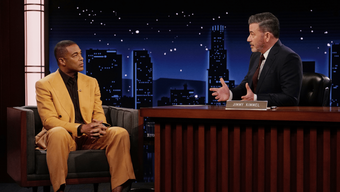 Don Lemon and Jimmy Kimmel ABC/Randy Holmes