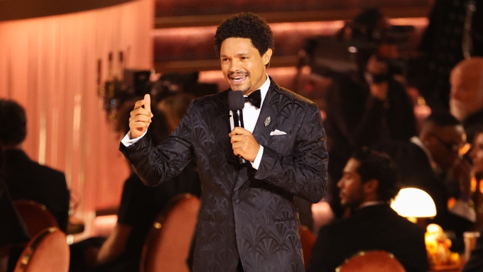 Trevor Noah at the Grammys Christopher Polk/Billboard via Getty Images
