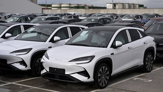 BYD fait partie des trois marques de voitures qui ont le plus de succès en Espagne, avec MG et Omoda. (Photo Ander Gillenea/AFP)