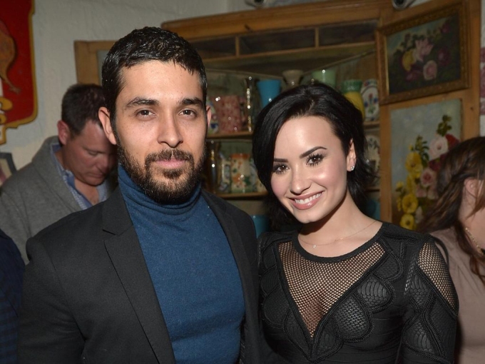 Wilmer Valderrama and Demi Lovato were together for eight years. Picture: Getty.