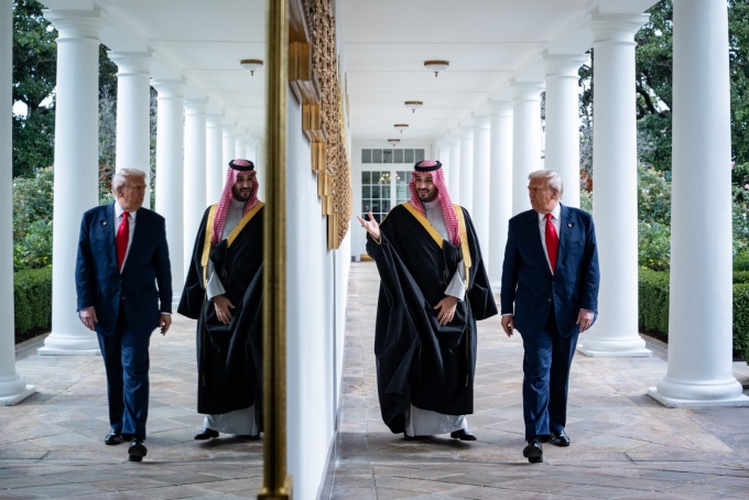 President Trump hosted Crown Prince Mohammed bin Salman of Saudi Arabia at the White House last year.Credit...Haiyun Jiang/The New York Times