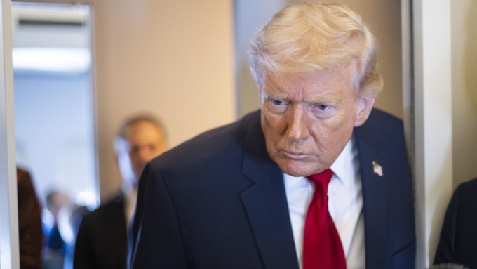 Le président américain, Donald Trump, a sommé l'Iran de rouvrir le détroit dans les 48 heures. (Photo d'archives)  Photo : Getty Images / Roberto Schmidt