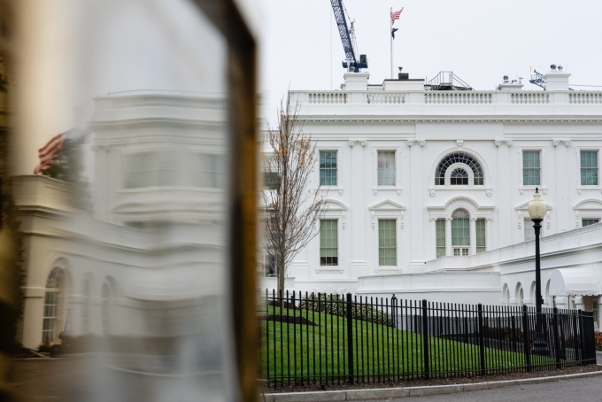 An appeals court in Washington allowed construction of President Trump’s ballroom to continue into June.Credit...Eric Lee for The New York Times