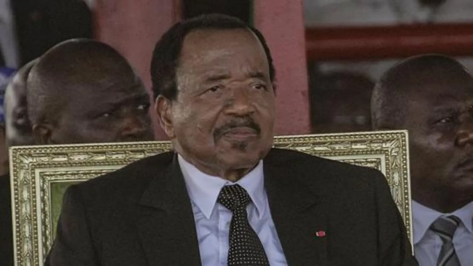 AFP via Getty Images / President Paul Biya, 93, has led Cameroon since November 1982
