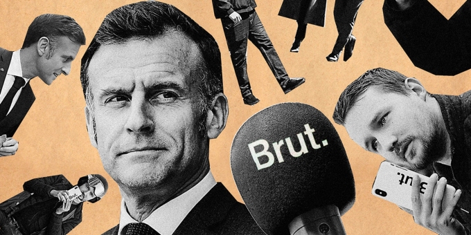 Le média en ligne « Brut », interlocuteur préféré de l’Elysée
