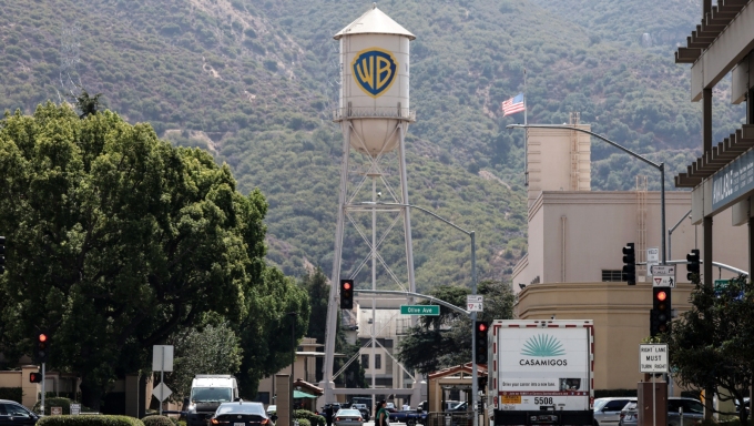 Warner Bros. studio lot in Burbank. Getty Images