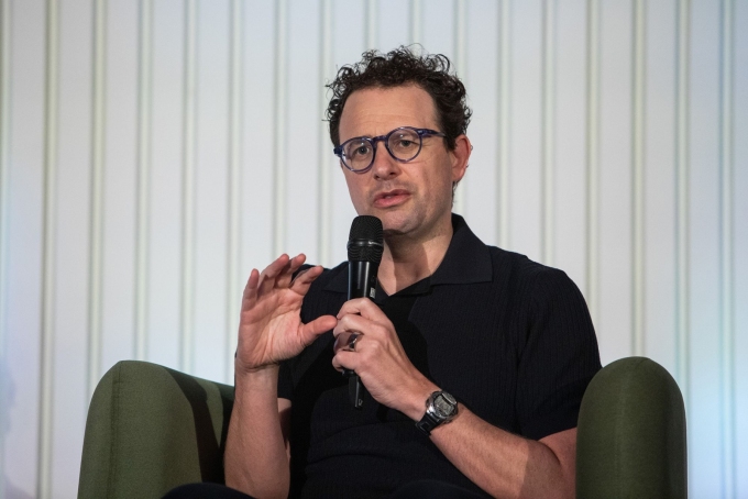 Dario Amodei, co-founder and chief executive officer of Anthropic.  Samyukta Lakshmi/Bloomberg/Getty Images