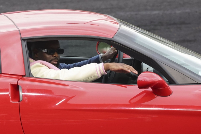 Le chanteur Gims, avant son show à l’hippodrome de Vincennes, le 25 janvier 2026. © Michael Baucher / PsnewZ / Bestimage