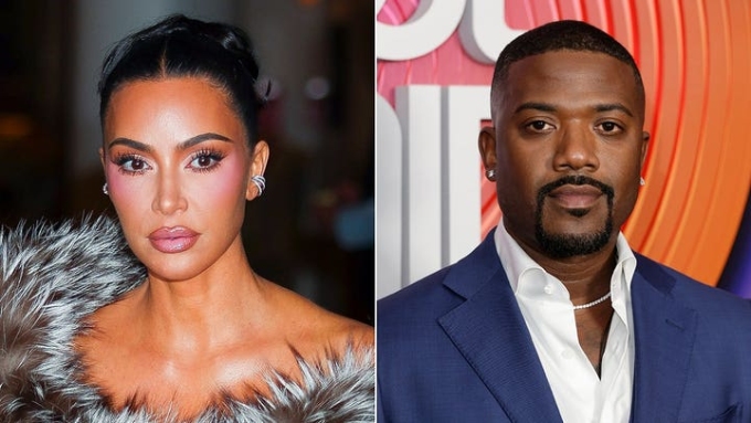 Kim Kardashian and Ray J have been in a legal battle over the details of their $6 million settlement regarding their 2003 sex tape. (Getty Images)