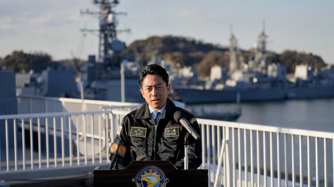 Le ministre japonais de la Défense, Shinjiro Koizumi (Photo d'archives)  Photo : Reuters / Eugene Hoshiko