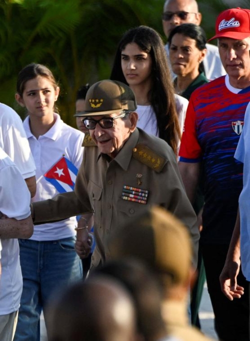 Raul Castro à La Havane, le 1er mai 2026. NORLYS PEREZ/REUTERS