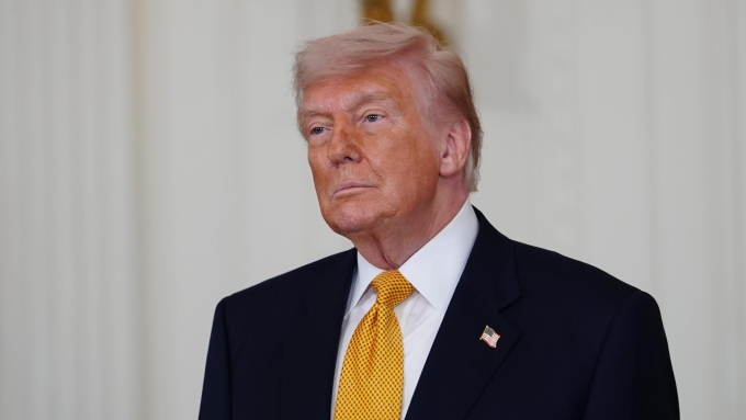 Le président des États-Unis, Donald Trump  Photo : Associated Press / Julia Demaree Nikhinson