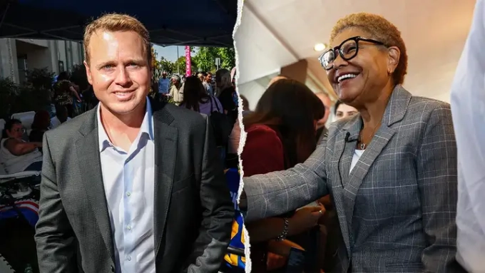 Pratt surges to runoff in LA mayor's race after angry voters send message to Karen Bass