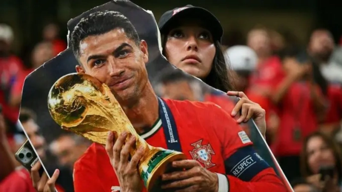 EPA / Cut out to be a World Cup winner? Portugal's fans hope so