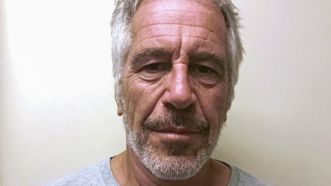 Une photo de Jeffrey Epstein qui apparaît dans le registre des délinquants sexuels de l'État de New York. (Photo d'archives)  Photo : Reuters