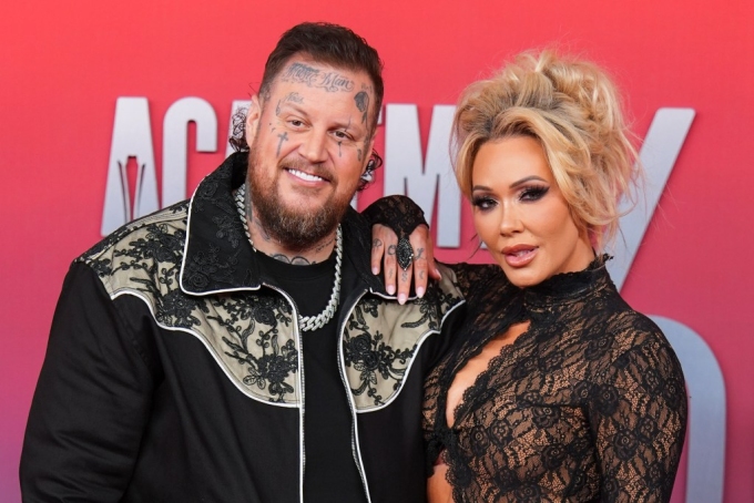 The musician filed for divorce from Bunnie (pictured together in May 2025) on May 18 in Williamson County, Tenn., where they live. AP Photo/LM Otero
