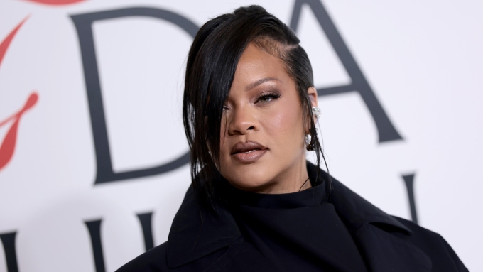 La chanteuse et femme d'affaires Rihanna en 2025 à New York. (Photo d'archives)  Photo : Getty Images / Dimitrios Kambouris