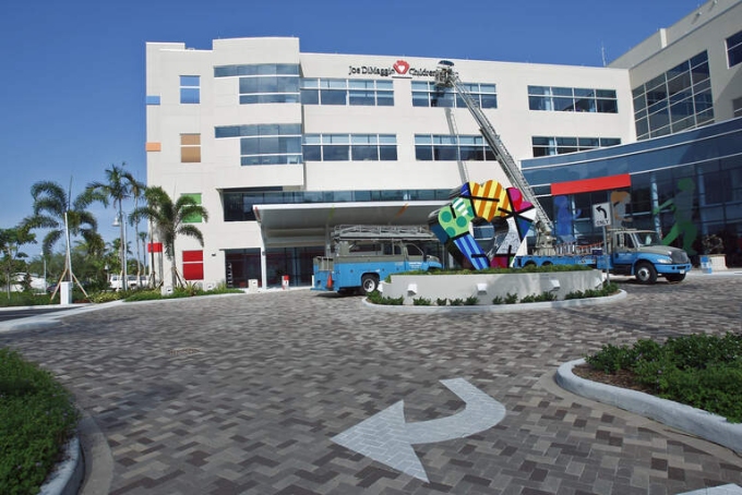 Joe DiMaggio Children’s Hospital in Hollywood has seen its number of pediatric patients with COVID-19 soar in recent weeks. Carl Juste MIAMI HERALD STAFF