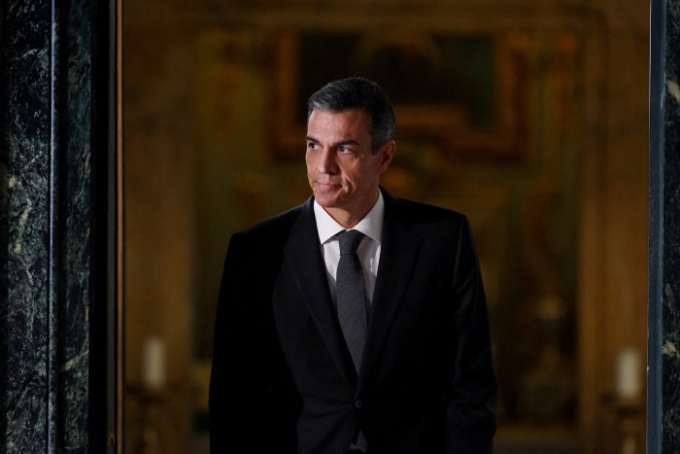 Spanish Prime Minister Pedro Sánchez. Francesco Fotia/Reuters