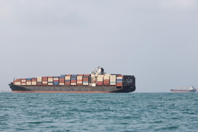 Ships are anchored in the Strait of Hormuz on August 10, 2026 off the coast of Bandar Abbas, Iran.  Ali Saeedi/Getty Images