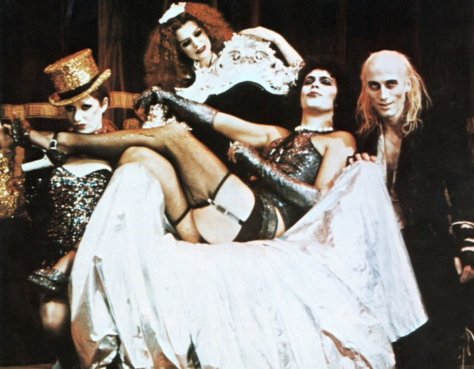 Tim Curry as Dr. Frank-N-Furter in "The Rocky Horror Picture Show." Jerry Tavin/Everett Collection