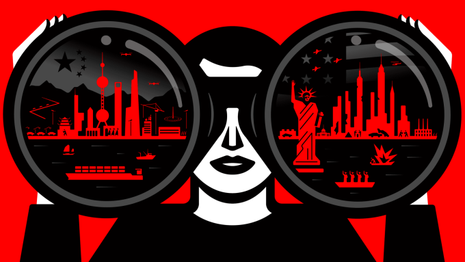 As Donald Trump has cut research funds, China has pursued what one investor calls an “all-hands-on-deck approach to national innovation.”Illustration by Cleon Peterson