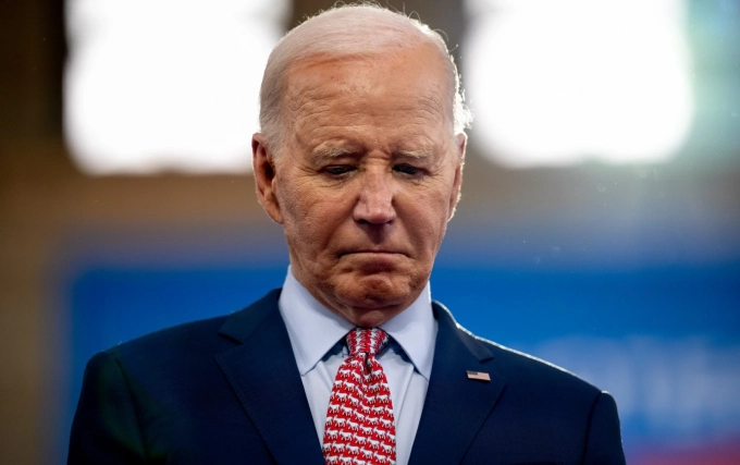 Joe Biden revealed his prostate cancer diagnosis in May 2025, four months after leaving office Credit: Andrew Harnik/Getty