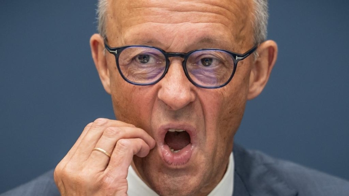 Chancellor Friedrich Merz’s party suffered a humiliating defeat. Picture: Michael Kappeler/dpa via AP