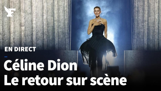 « Je m’étais promis de ne pas pleurer, je ne tiens pas mes promesses » : Céline Dion revient sur scène devant Paris et le monde