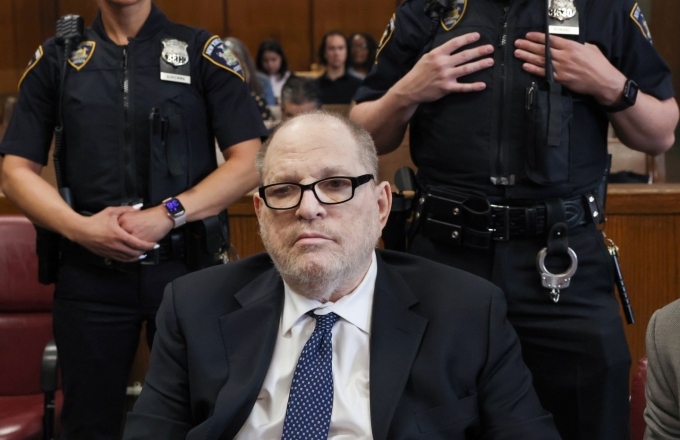Harvey Weinstein appears in Manhattan criminal court for the retrial of his rape case on May 15, 2026, in New York City. Timothy A. Clary-Pool/Getty Images