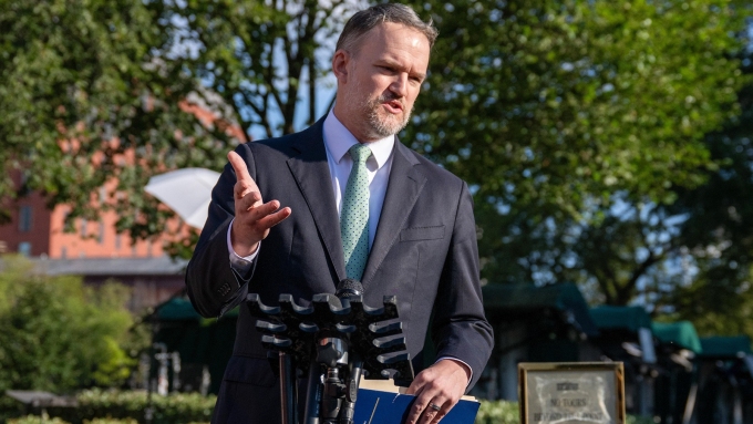 Le représentant américain au Commerce, Jamieson Greer (Photo d'archives)  Photo : AFP / GETTY / JIM WATSON