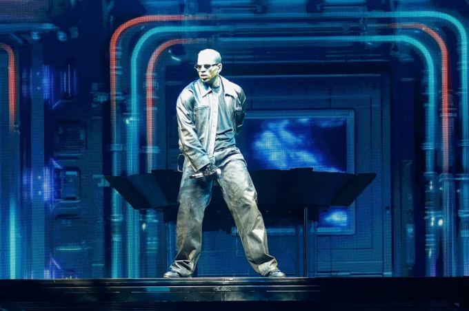 Chris Brown performs on July 25 in Nashville as part of The R&B Tour with Usher. Jason Kempin/Getty Images North America/Getty Images