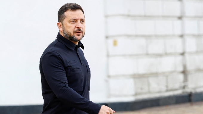 Le président ukrainien Volodymyr Zelensky à Kiev, le dimanche 6 septembre 2026 (Photo d'archives)  Photo : Reuters / Valentyn Ogirenko