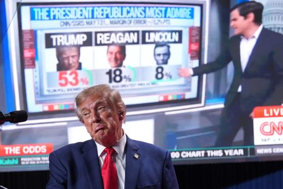 Donald Trump, à San Antonio (Texas), le 7 octobre 2026. ALEX BRANDON/AP