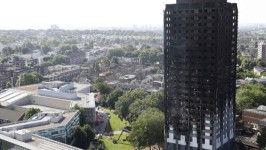 Fire authorities said the “flat of origin” had been accessed and dogs will be used to search for victims. Picture: AFP PHOTO / Tolga AKMEN Call for high-rise audit after London blaze