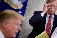 Throughout his career John Bolton has taken Winston Churchill’s maxim that ‘jaw-jaw is better than war-war’ and turned it on its head. Photograph: Brendan Smialowski/AFP/Getty Images