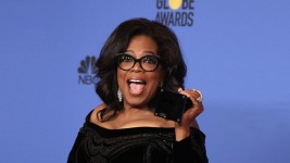 75th Golden Globe Awards, Oprah Winfrey. © Lucy Nicholson / Reuters