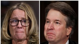 Christine Blasey Ford and Brett Kavanaugh / Reuters