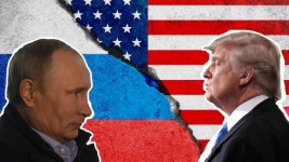 GETTY IMAGES / Tensions have escalated following the expulsion of 60 Russian diplomats from the US