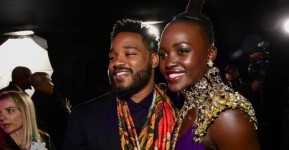 © Emma McIntyre, AFP | Ryan Coogler and Lupita Nyong'o attend the premiere of Disney and Marvel's 'Black Panther' at the Dolby Theatre on January 29, 2018 in Hollywood, California.