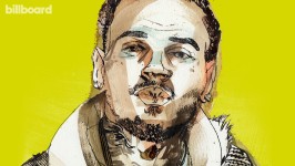 Riccardo Vecchio Illustration of Chris Brown