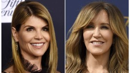 Lori Loughlin and Felicity Huffman (Los Angeles Times)
