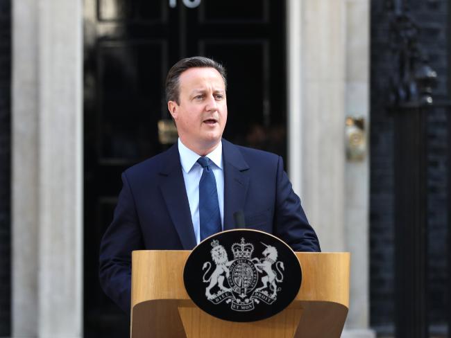 UK Prime Minister David Cameron said he will step down as leader in October. Picture: Dan Kitwood/Getty Images)Source:Getty Images