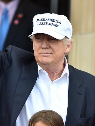 Trump has arrived in Scotland and said the vote could be a good thing. Picture: Jeff J Mitchell/Getty Images.Source:Getty Images