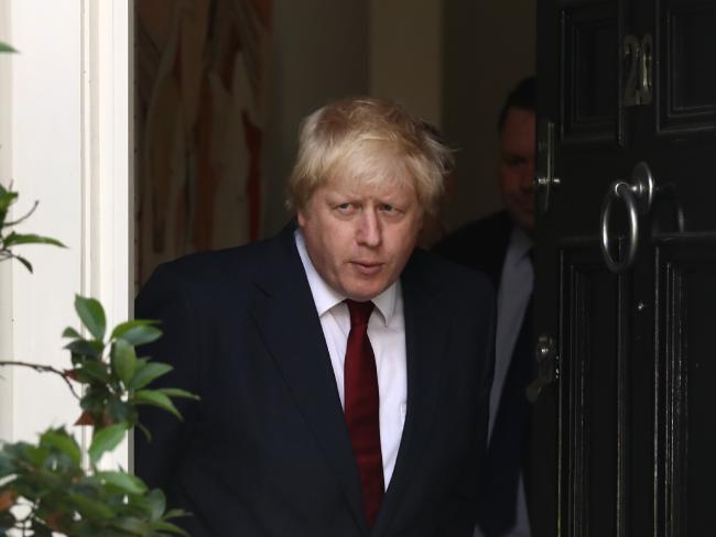 Conservative MP Boris Johnson leaves his house after British Prime Minister David Cameron resigned following the results of the EU referendum. Picture: Carl Court/Getty ImagesSource:Getty Images