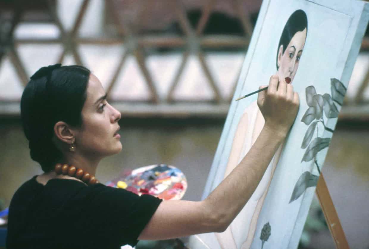 FacebookTwitterPinterest  Salma Hayek as Frida Kahlo. Photograph: REUTERS