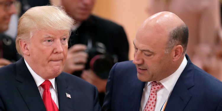 President Donald Trump and Gary Cohn. Michael Sohn/AP Images