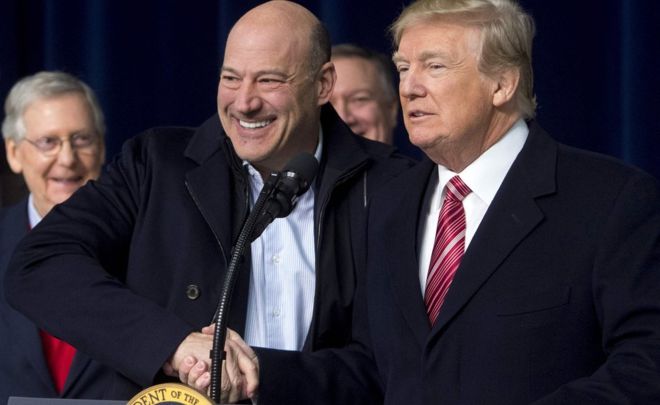 tAFP / Gary Cohn was director of the National Economic Council under President Trump