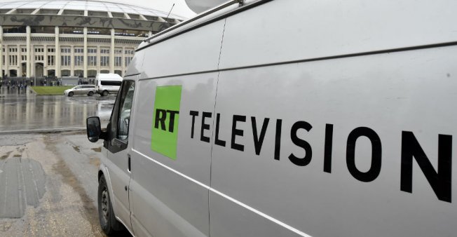 © Kirill Kudryavtsev, AFP | British MPs have called for the Kremlin-owned TV channel to be taken off air.